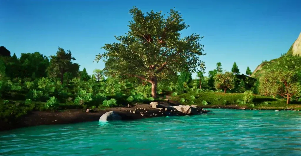 Nature Sample level and gameplay frame 07