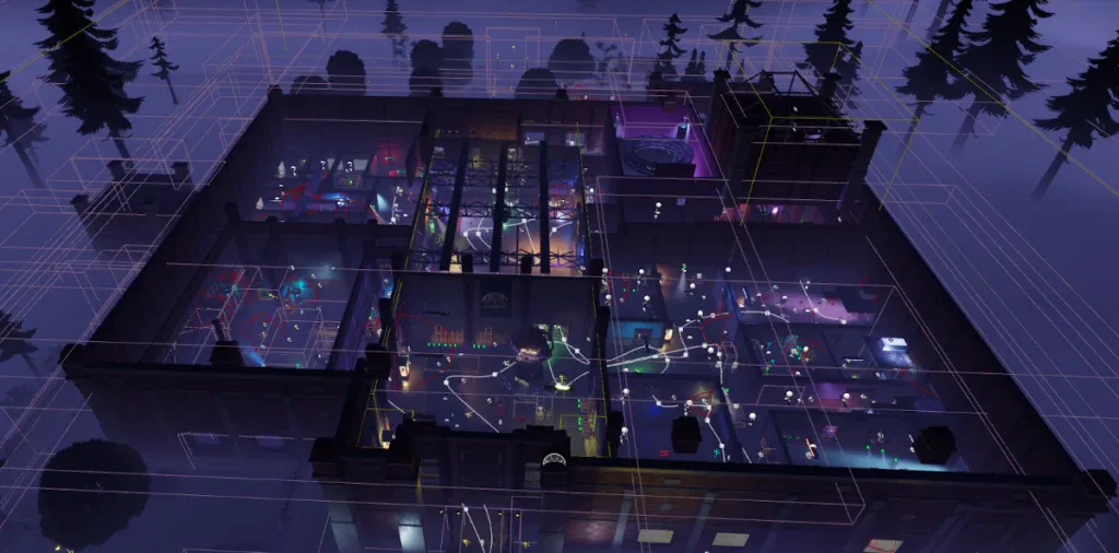 Gravewood High Multiplayer level and gameplay frame 03