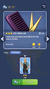 Bloghouse Rivals event card assigning an influencer to a themed shoot