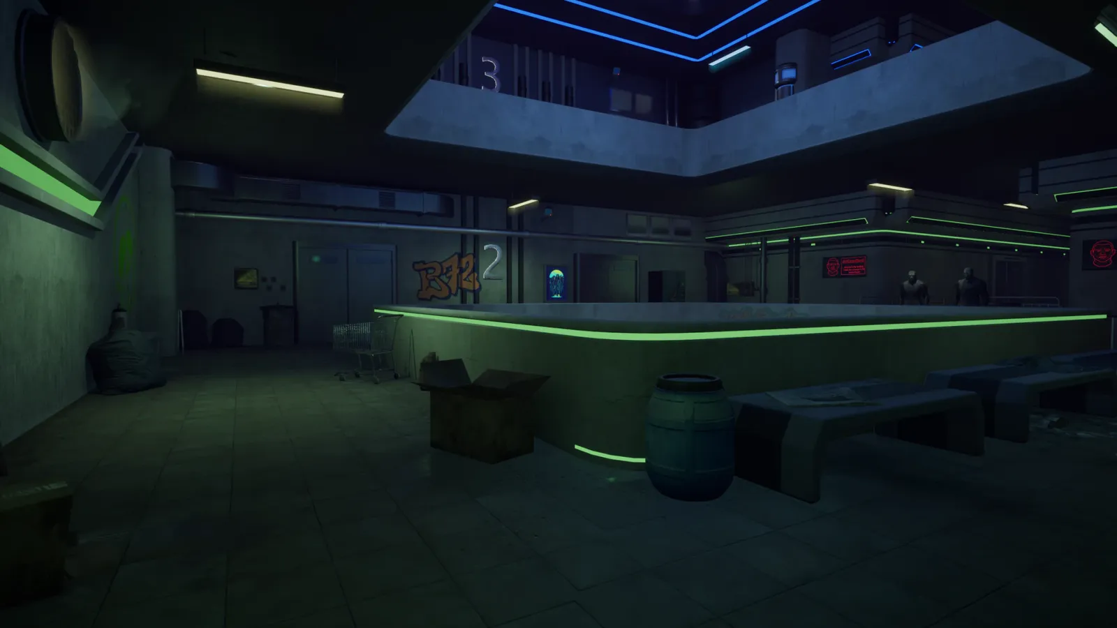 DFP Prototype level and gameplay frame 05