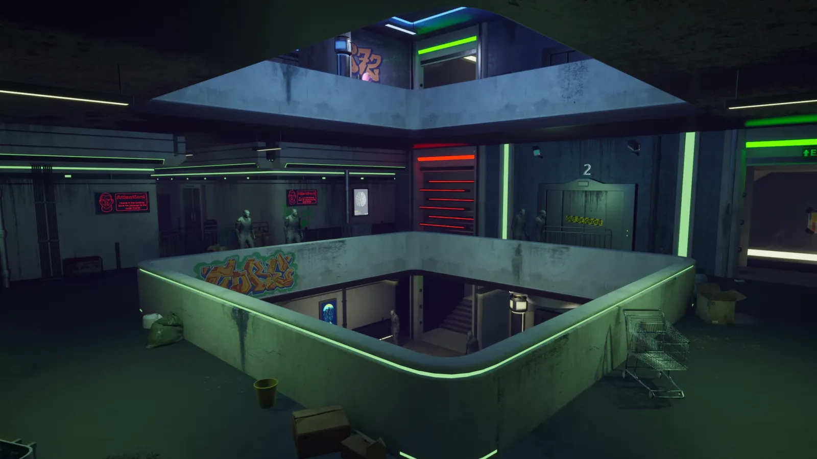 DFP Prototype level and gameplay frame 03