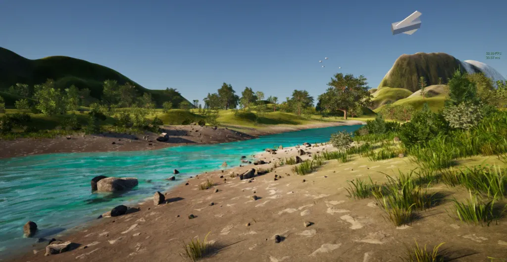 Nature Sample level and gameplay frame 06